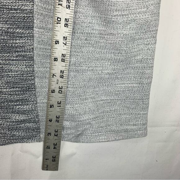 Edme + Esyltte women's large gray mini dress anthropologie white casual cap crew - Picture 9 of 9